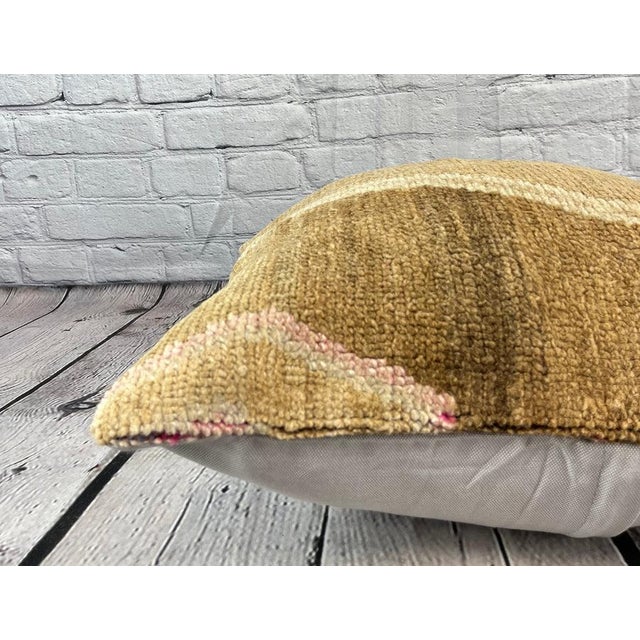 20 x 20 Rug Pillow Istanbul Seraphic Turkish Pillow Cushion Cover For Sale - Image 4 of 4