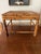 Wood Vintage 1970’s Large Scorched Bamboo Plant Stand or Riser For Sale - Image 7 of 7