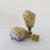 Mid-Century Modern Custom Made Amethyst Gemstone Lamp Finials , a Pair. For Sale - Image 3 of 3