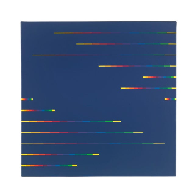 Paolo Minoli, Verso cose o persone lontane, Acrylic on Canvas, 1988 For Sale - Image 11 of 11