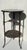 Antique Cast Iron Side Table with Black Marble Top by E.G. Zimmermann, Hanau, 1890s, in Good conditions. Designed 1890 to...