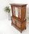 1970s Solid Carved Teak Antique Two Part Cupboard Cabinet with Unique Feature For Sale - Image 5 of 11