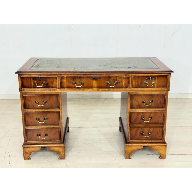 Vintage English Empire Desk in Mahogany For Sale - Image 12 of 12