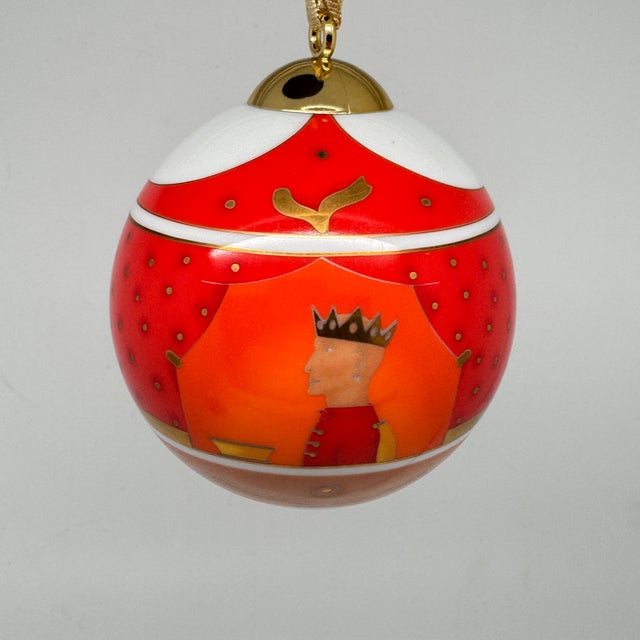1990s Christmas Ball by Bulgari for Rosenthal, 1990s For Sale - Image 5 of 6
