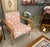 Freshly upholstered retro mid-century style exposed wood arm chair. A great lounge chair for a clean contemporary decor....