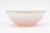 Fratelli Toso 1960's Murano Fratelli Toso White Cased Opalescent Bowl With Orange Optical Swirl Designs For Sale - Image 4 of 9