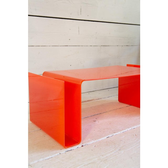 Plastic T01 Magazine Rack Table from Superstudio, 1960s For Sale - Image 3 of 13