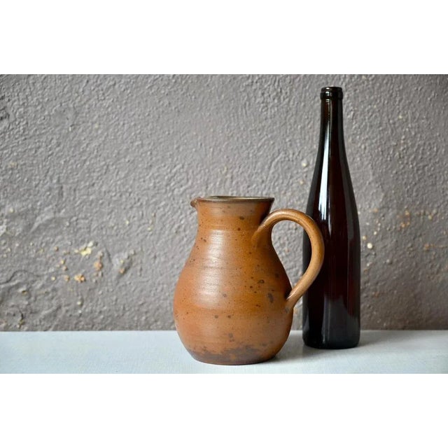 1960s Brutalist Stoneware Pitcher, 1960s For Sale - Image 5 of 10