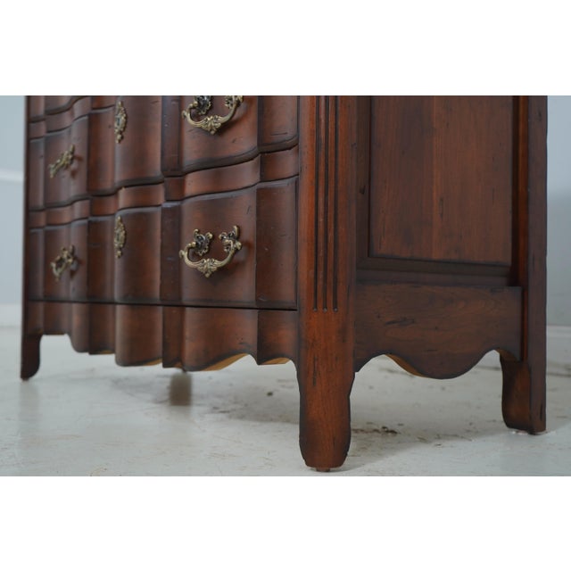 Harden Cherry Country French Commode Chest For Sale - Image 12 of 17
