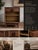 Mid-Century Modern Old Chapel Satin Walnut™ Architectural Nightstand With Antique Gold Interior For Sale - Image 3 of 3
