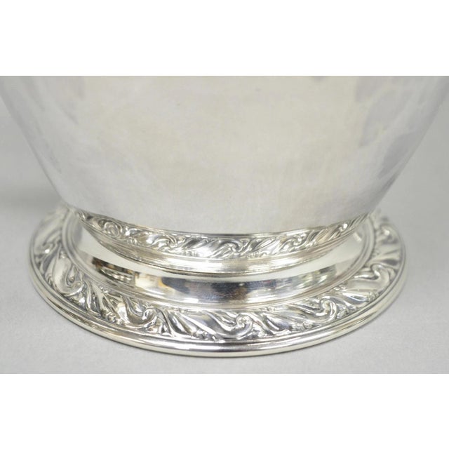 Vintage Oneida Briarcliff Victorian Silver Plated Water Pitcher For Sale In Philadelphia - Image 6 of 12