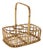 Vintage Bamboo Bottle Rack by Alfredo, Italy, 1970s For Sale