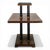Brown Modern Tiered Side Table in Wood For Sale - Image 8 of 8