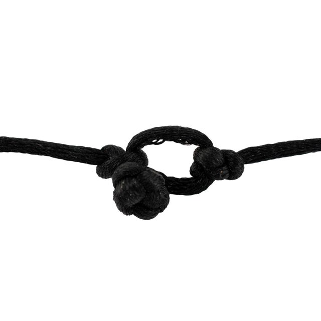 Tiffany & Co. Elsa Peretti 925 Round Disc Silk Cord Pendant Necklace For Sale In Houston - Image 6 of 8