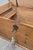 Antique German Natural Pine Storage Trunk With Original Iron Key For Sale - Image 9 of 13