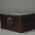 1990s Vintage Carved Wood Jewelry Box With Dragon Motif & Brass Hardware For Sale - Image 5 of 6