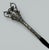 Metal Antique Lady Gentlemans Sword English Walking Stick Cane Sterling Silver Wooden For Sale - Image 7 of 11