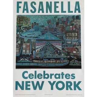 Fasanella, "Fasanella Celebrates New York," Poster For Sale