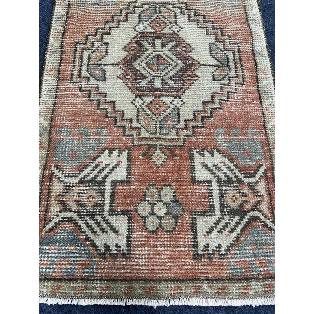 Contemporary Turkish Yastik Rug 1'8" x 2'11" For Sale - Image 3 of 5
