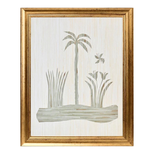 Framed New Hope Palm Collage I