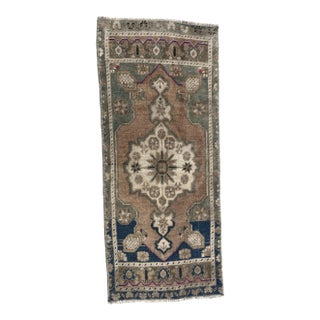 1960s Oushak Handknotted Turkish Rug For Sale