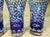 Vintage Elaborate Cut to Clear Crystal Glass Czech Cobalt Blue Shot Glasses - Set of 3 For Sale - Image 9 of 11