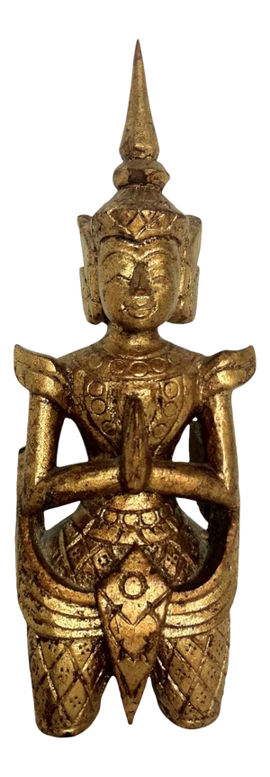 Early 20th Century Thai Giltwood Buddha