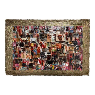 Robert Bagnasco Murray Las Mascaras Original Mixed Media, Circa 2001 For Sale