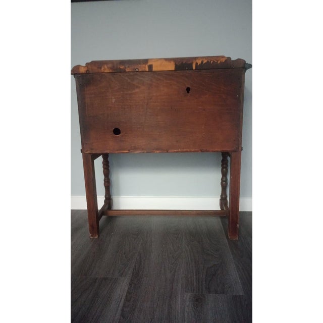 Late 20th Century Vintage Wooden Console or Server Cabinet Late 20s For Sale - Image 5 of 18
