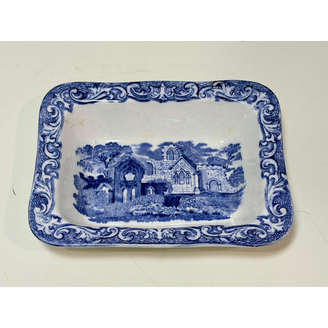 Antique Abbey 1790 Shredded Wheat Dish Jones and Sons England Early 1900s Rare Created in the 1920s to 1930s as a...