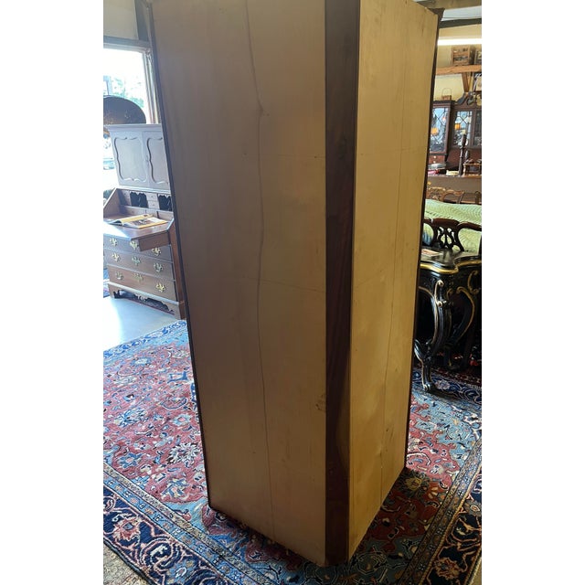 Brown Benchmade Walnut Corner Cabinet For Sale - Image 8 of 10