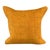 20 x 20 Hemp Pillow Turkish Cushion Natural Orange Pillow Cushion Cover For Sale