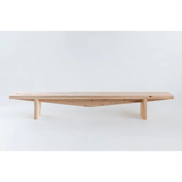 Alalunga bench by secondome edizioni and studio f designer: giulio iacchetti. Dimensions: d 30 x w 300 x h 43 cm....