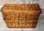Vintage Wicker Laundry Basket, 1960 For Sale - Image 3 of 9