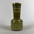 Vintage Iridescent Green Majolica Ceramic Vase from Facs San Marino, 1960s For Sale - Image 3 of 11