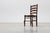 Wood Rustic Oak Ladder-Back Chair with Rush Seat and Cabriole Front Legs, France, 1900s For Sale - Image 7 of 14