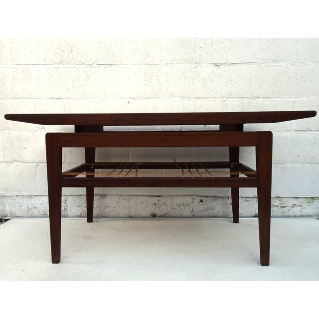 Teak Coffee Table with Ceramic Tiles from Vallauris Lascaux, 1950s For Sale - Image 17 of 18
