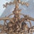19thc XL French Louis XVI Bronze 2 Light Floral Basket Wall Sconce For Sale - Image 10 of 18