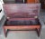 Mid-Century Mahogany Trestle Storage Bench / Coffee Table For Sale In Washington DC - Image 6 of 6