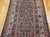 Antique Persian Malayer Gallery Rug, Hand-Knotted Wool, Geometric Pattern, 7x15, Navy & Ivory For Sale - Image 12 of 18
