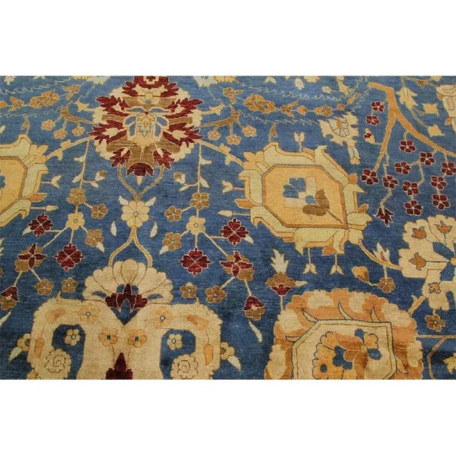 Handwoven Oushak Style Area Rug 12’0″ X 15’3″ For Sale - Image 10 of 13