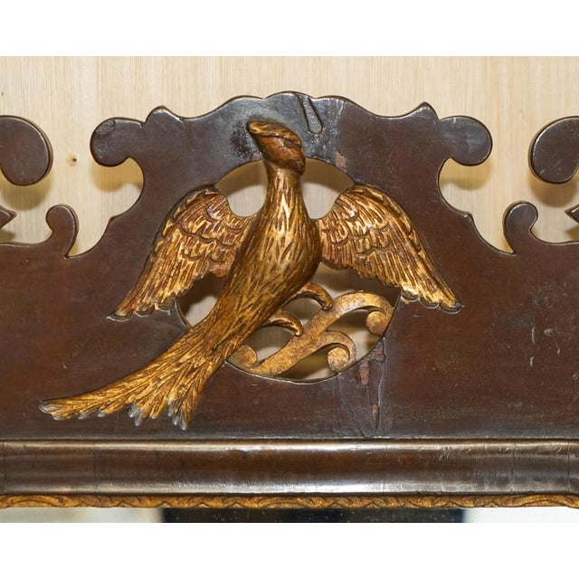18th Century Georgian Style Mirror in Giltwood, 1880s For Sale - Image 6 of 18