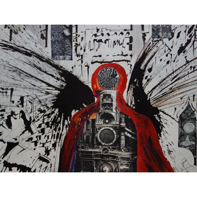 Salvador Dali, Alsace (SNCF, Suite Papillon), Lithograph For Sale - Image 4 of 7