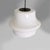 Glass Mid-Century Modern Italian Opaline Glass Pendant Lights, 1950s, Set of 2 For Sale - Image 7 of 8