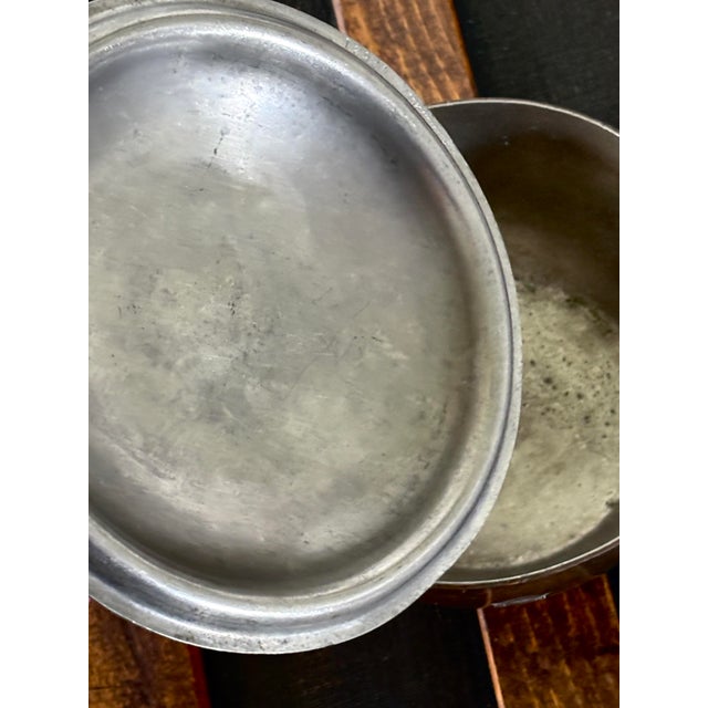 Vintage Copper Pot Grosvenor House Hotel Tureen Elkington England Serving Bowl For Sale - Image 10 of 10