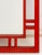 James Mont Style Red Stained Oak Framed Mirror For Sale In New York - Image 6 of 7