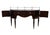 Thomasville Furniture Kent Park Collection Banded Flame Mahogany 68" Buffet Sideboard W. Brass Rail 38921-240 For Sale - Image 9 of 15