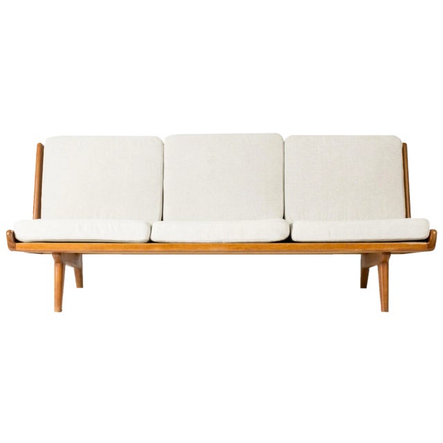 Modernist Sofa by Gustaf Hiort Af Ornäs, 1950s For Sale