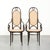Vintage Long John High Back Armchairs in Curved Wood with Cane Seats from Thonet, Set of 2 For Sale - Image 13 of 13