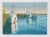 Modern Provincetown, the Harbor Lithograph by L. Marcel Salinas For Sale - Image 3 of 3